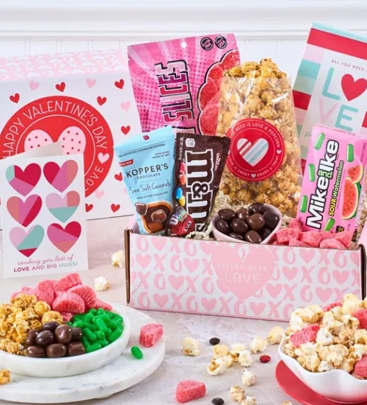 Filled With Love Popcorn And Candy